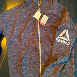 Reebok zip up hoodie.